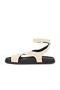 view 5 of 5 Fritz Sandal in Beige Suede