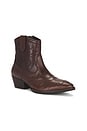 view 2 of 5 Eagle Rock Boot in Dark Brown Leather