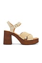view 1 of 5 PALOMA 플랫폼 in Sand Suede
