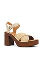 view 2 of 5 PALOMA 플랫폼 in Sand Suede
