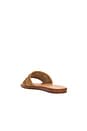 view 3 of 5 Palms Perfection Slides in Bronze Metallic Raffia