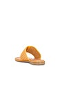 view 3 of 5 Florence Sandal in Yellow Raffia