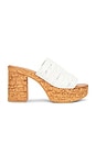 view 1 of 5 Applause Platform Sandal in White