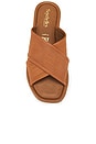 view 4 of 5 Courage Sandal in Tan Leather