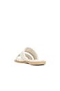 view 3 of 5 Water Lily Sandal in Off White
