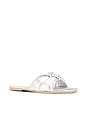 view 2 of 5 Shades Of Cool Sandal in Silver Metallic