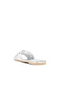 view 3 of 5 Shades Of Cool Sandal in Silver Metallic