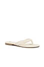 view 2 of 5 Laguna Sandal in Cream V-nubuck