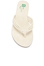 view 4 of 5 Laguna Sandal in Cream V-nubuck