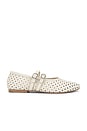 view 1 of 5 ROYAL 발레 플랫 in Off White Leather
