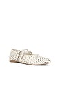 view 2 of 5 ROYAL 발레 플랫 in Off White Leather