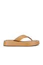 view 1 of 5 Nautical Sandal in Tan Leather