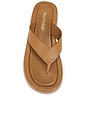 view 4 of 5 Nautical Sandal in Tan Leather