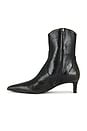 view 5 of 5 Dallas Boot in Black & Beige Crackle
