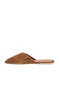 view 5 of 5 Eye Of The Beholder Mule in Brown Suede