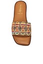 view 4 of 5 Palm Oasis Sandal in Natural Multi