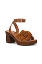 view 2 of 5 Chasing Sunsets Sandal in Brown Suede