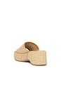 view 3 of 5 OCEAN MIST サンダル in Natural Raffia