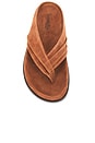 view 4 of 5 SANDALES LET IT BE in Brown Suede