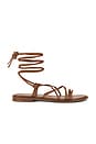 view 1 of 5 Lighthouse Sandal in Tan Leather