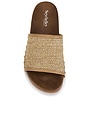 view 4 of 5 Fantasy Raffia Sandal in Tan Raffia