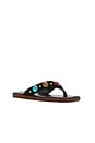 view 2 of 5 Top Of The World Sandal in Black Suede
