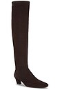 view 2 of 5 Casting Call Boot in Dark Brown Suede