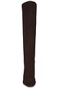 view 5 of 5 Casting Call Boot in Dark Brown Suede