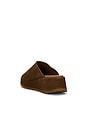 view 3 of 5 Come Away With Me Clog in Brown Suede