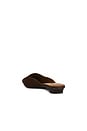 view 3 of 5 SANDALES MOCKTAIL 2 in Dark Brown Suede