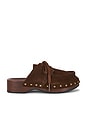 view 1 of 5 Soak It in Clog in Brown Suede