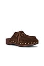 view 2 of 5 Soak It in Clog in Brown Suede