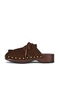 view 6 of 5 Soak It in Clog in Brown Suede