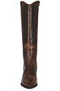 view 5 of 5 Begging You Boot in Brown Distressed Leather