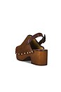 view 4 of 5 High Expectations Mule in Brown Suede