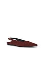 view 2 of 5 Alameda Flat in Burgundy Suede