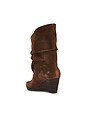 view 4 of 5 The Getty Boot in Dark Brown Suede
