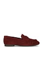 view 1 of 5 Day Trip Loafer in Cranberry Suede