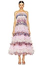 view 1 of 3 Tiered Tulle Dress in Pink