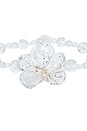 view 2 of 4 Resin Flower Choker in Clear