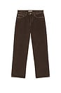 view 5 of 5 Loose Jean in Vintage Brown