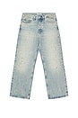 view 5 of 5 Relaxed Boot Cut Jean in Paint Worn