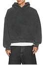 view 1 of 4 Hood Sweatshirt in Anthracite Washed