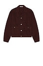 view 1 of 4 Type 2 Jacket in Dark Wine Dyed