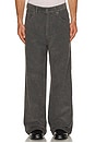 view 1 of 5 Super Wide Cord Pant in Grey