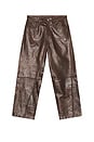 view 5 of 5 PANTALON in Brown