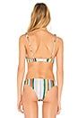 view 3 of 4 Siesta Bikini Top in Lively Up
