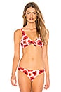 view 1 of 4 Hana Bikini Top in Sunrise Poppy
