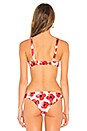 view 3 of 4 Hana Bikini Top in Sunrise Poppy