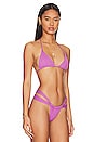 view 2 of 4 Tropez Bikini Top in Wilde Rose